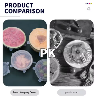 Silicone Stretch Lids